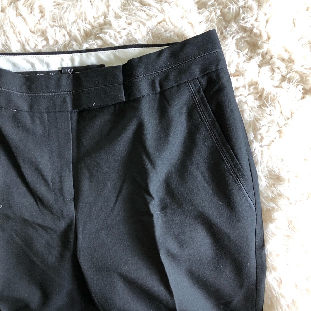 INC Black Tuxedo trousers - Picture 6 of 7